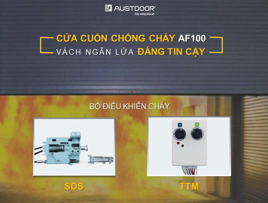 CỬA CHỐNG CHÁY AUSTDOOR AF100 - VÁCH NGĂN LỬA ĐÁNG TIN CẬY