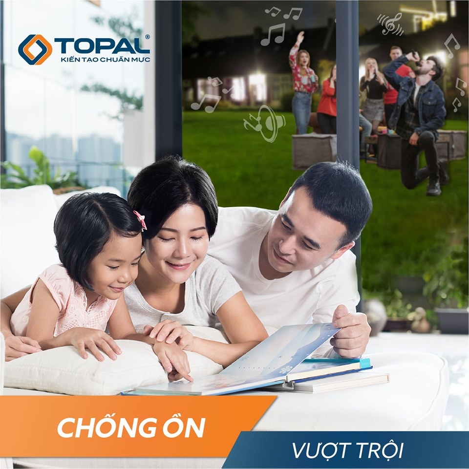 NHÔM TOPAL KIẾN TẠO CHUẨN MỰC CỬA NHÔM HIỆN ĐẠI