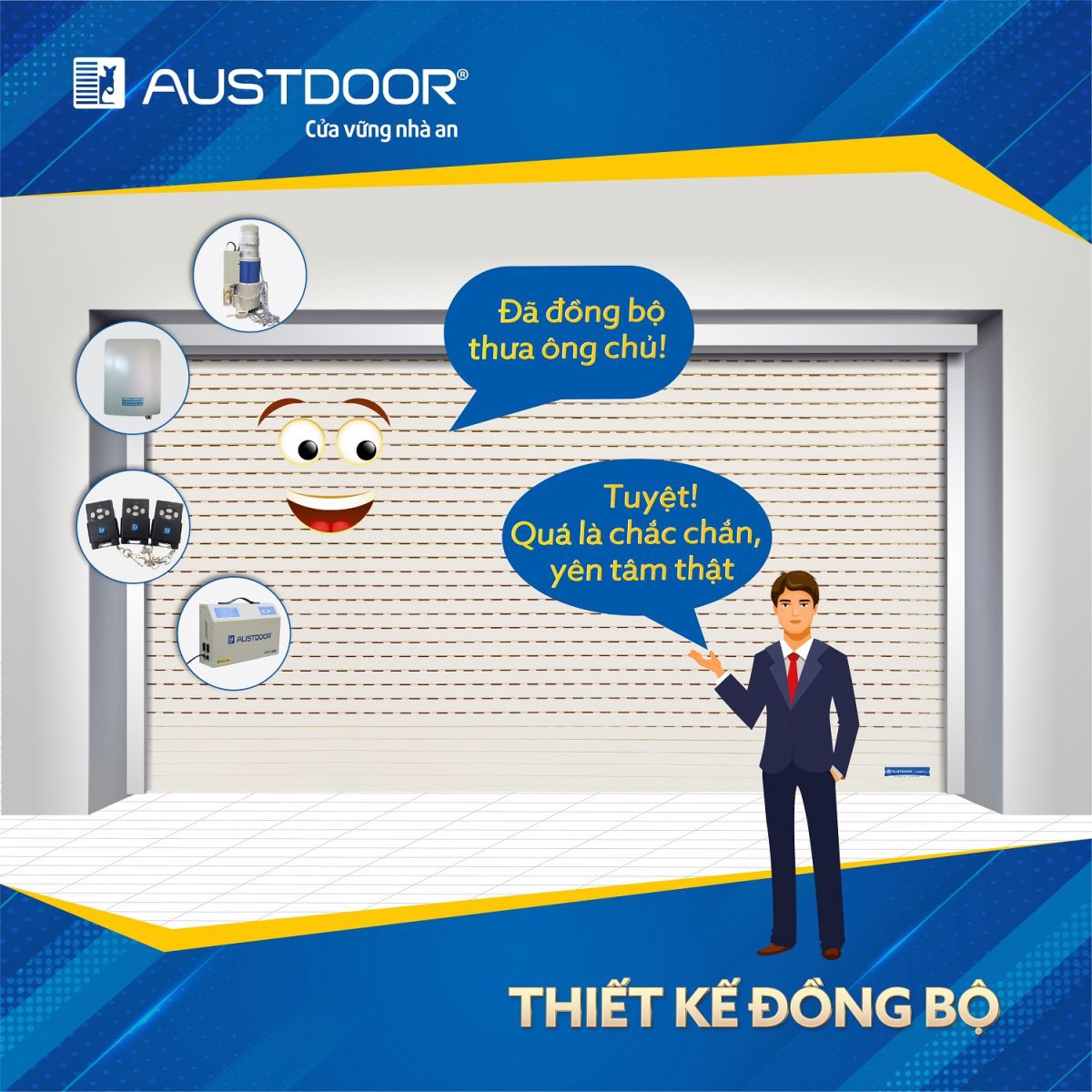 ✅ AUSTDOORCARE ✅Thế nào là 1 bộ cửa cuốn an toàn được người dùng lựa chọn