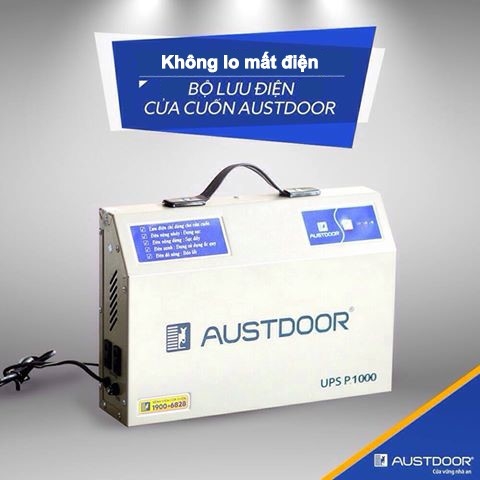 Không Lo Mất Điện Đã Có Bộ Lưu Điện Cửa Cuốn Austdoor