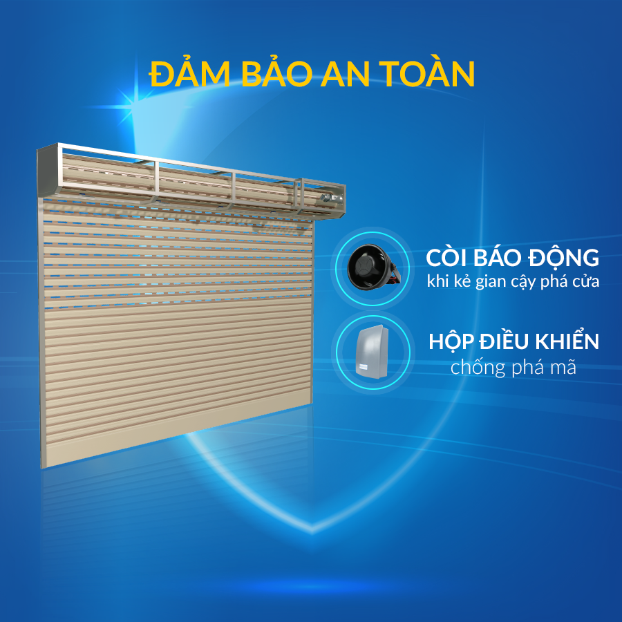 ✅ AUSTDOORCARE ✅Vì sao nói cửa cuốn Austdoor an toàn