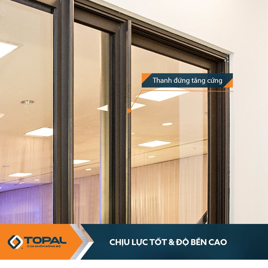 Cửa đi trượt Topal Prima Austdoor 1.999.000vnđ/m2