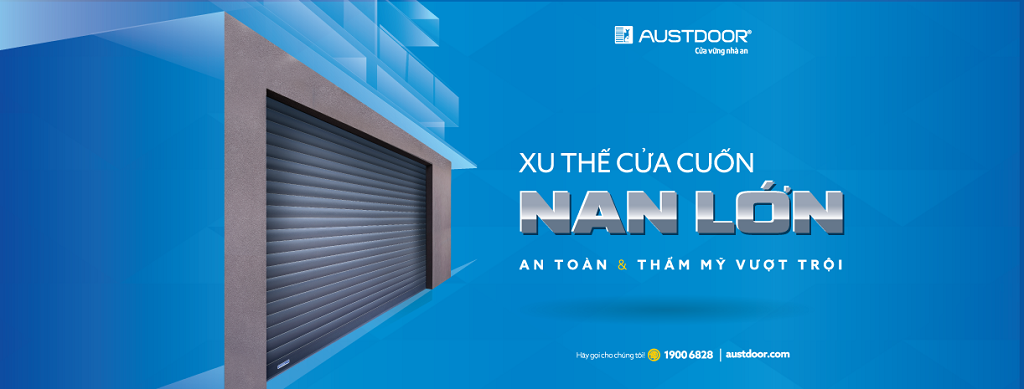 Cửa cuốn Austdoor Liner Art L120-giá 2.650.000vnđ/m2