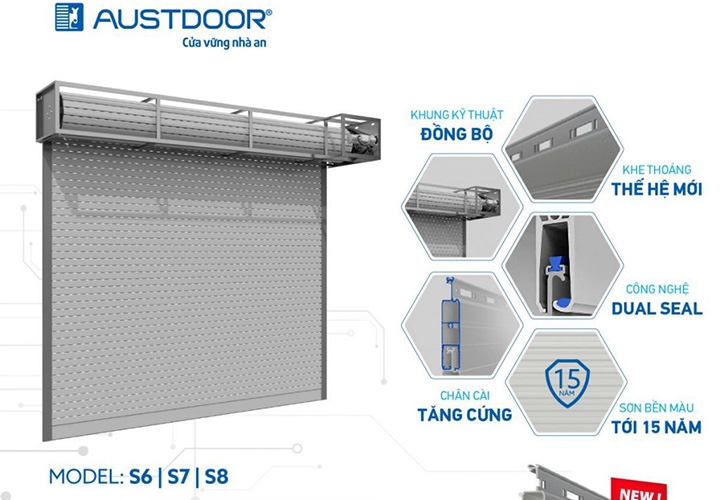 ✅ AUSTDOORCARE ✅ CỬA Khe thoáng SUPER  AN TOÀN VÀ THÔNG MINH 2.450.000vnđ/m2