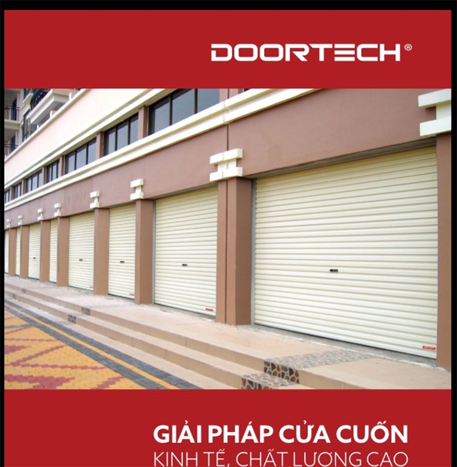 CỬA CUỐN TẤM LIỀN GÍA RẺ 840.000/M2 DOORTECH AUSTDOOR 2021