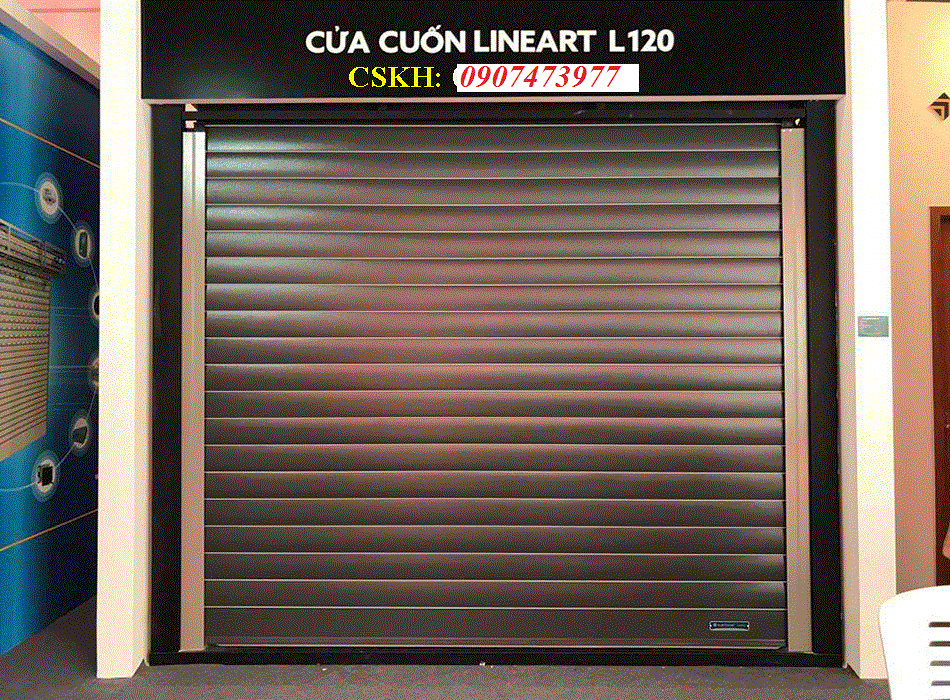 Cửa cuốn Austdoor Liner Art L120-giá 2.650.000vnđ/m2