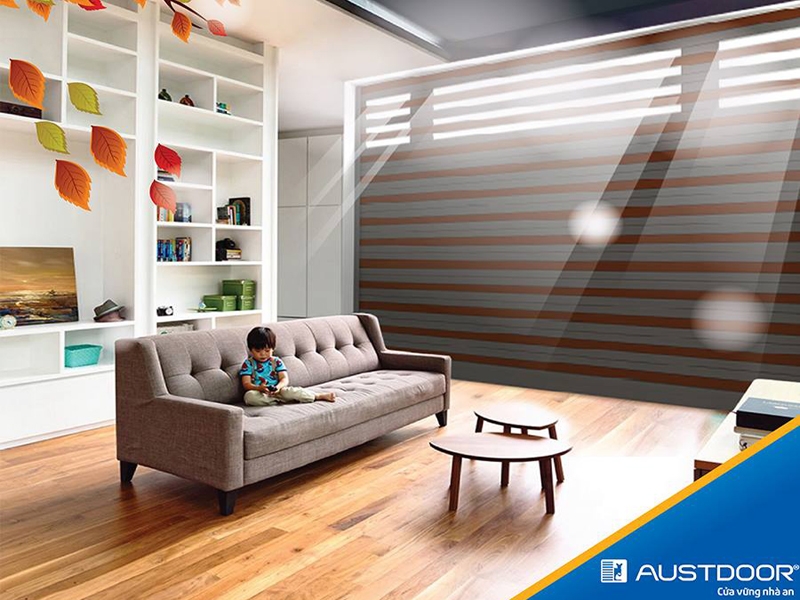 Cửa cuốn Austdoor Liner Art L120-giá 2.650.000vnđ/m2